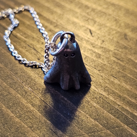 Suegrey Jewelry Ghost Necklace Sterling Silver - Picture 8 of 11
